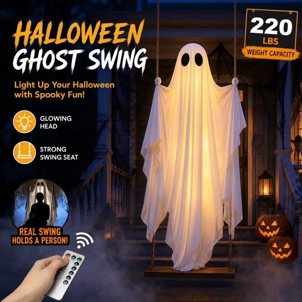Swinging Phantom™ Halloween Decoration